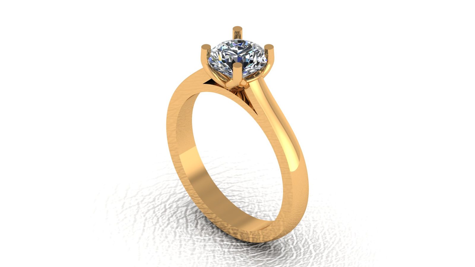 Solitaire Engagement Ring printable 3dmodel Available Stl File Low Price 161026